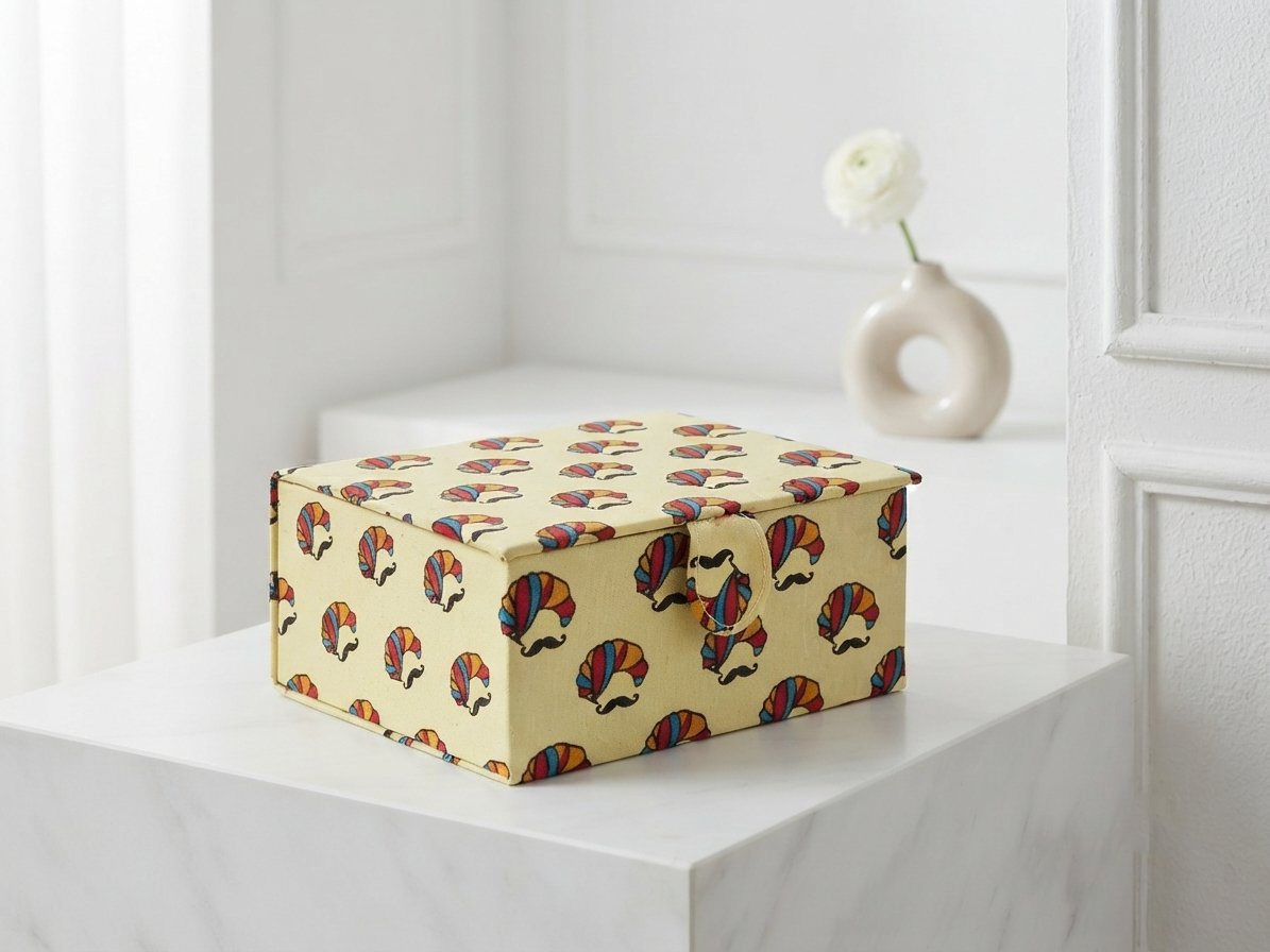 TIDY TRIBE- Handcrafted Fabric Storage boxes, Gift Box, Organizers, Fabric Boxes , Bulk Gifting, Trinkets, Corporate Gifting, Small
