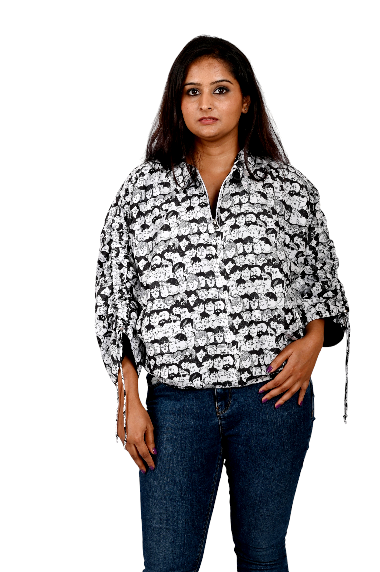 VELOCITY- Women’s Customizable Bomber Jacket