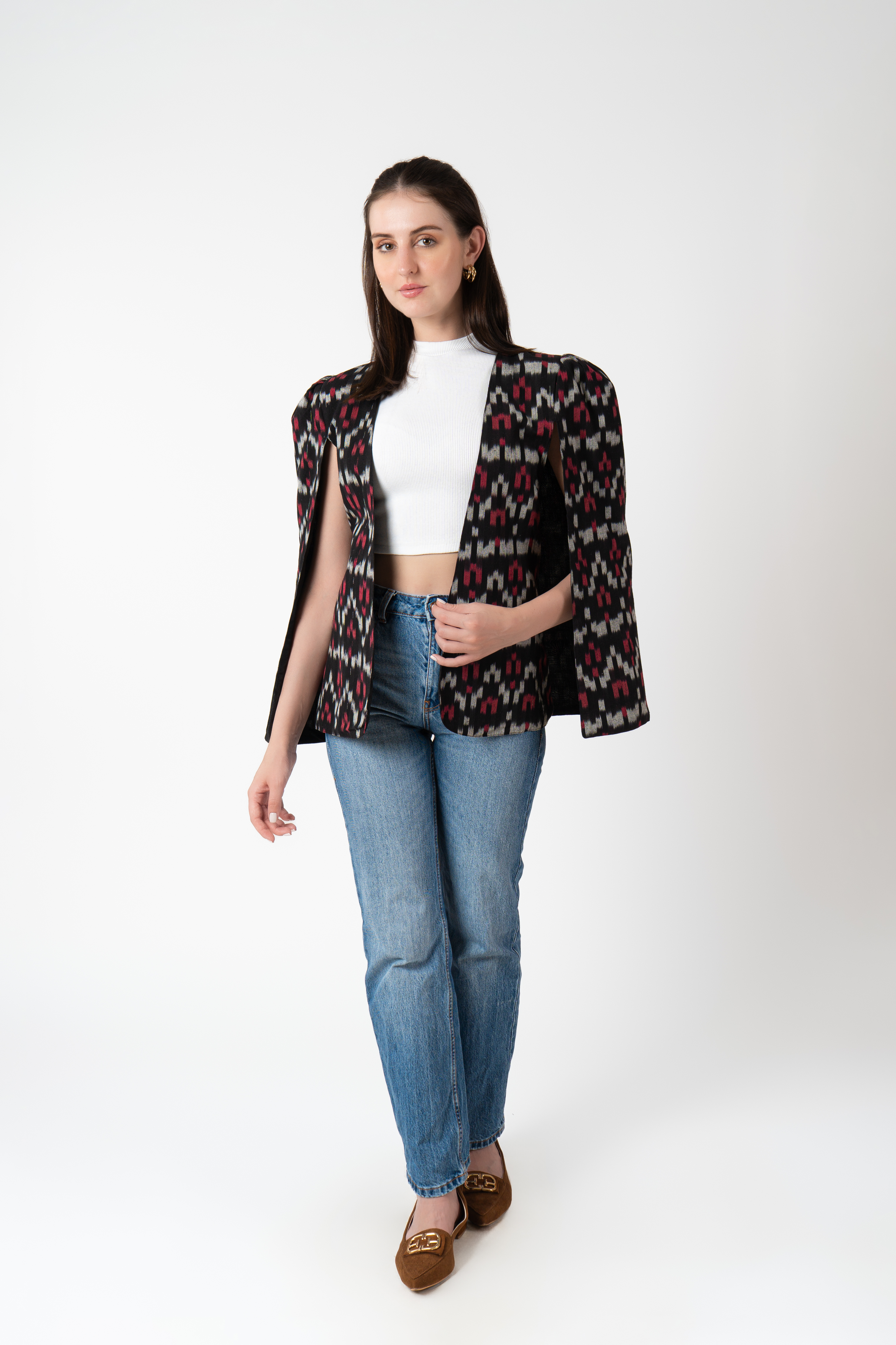 NINE TO FINE- Womens Formal Batwing Blazer- Customizable