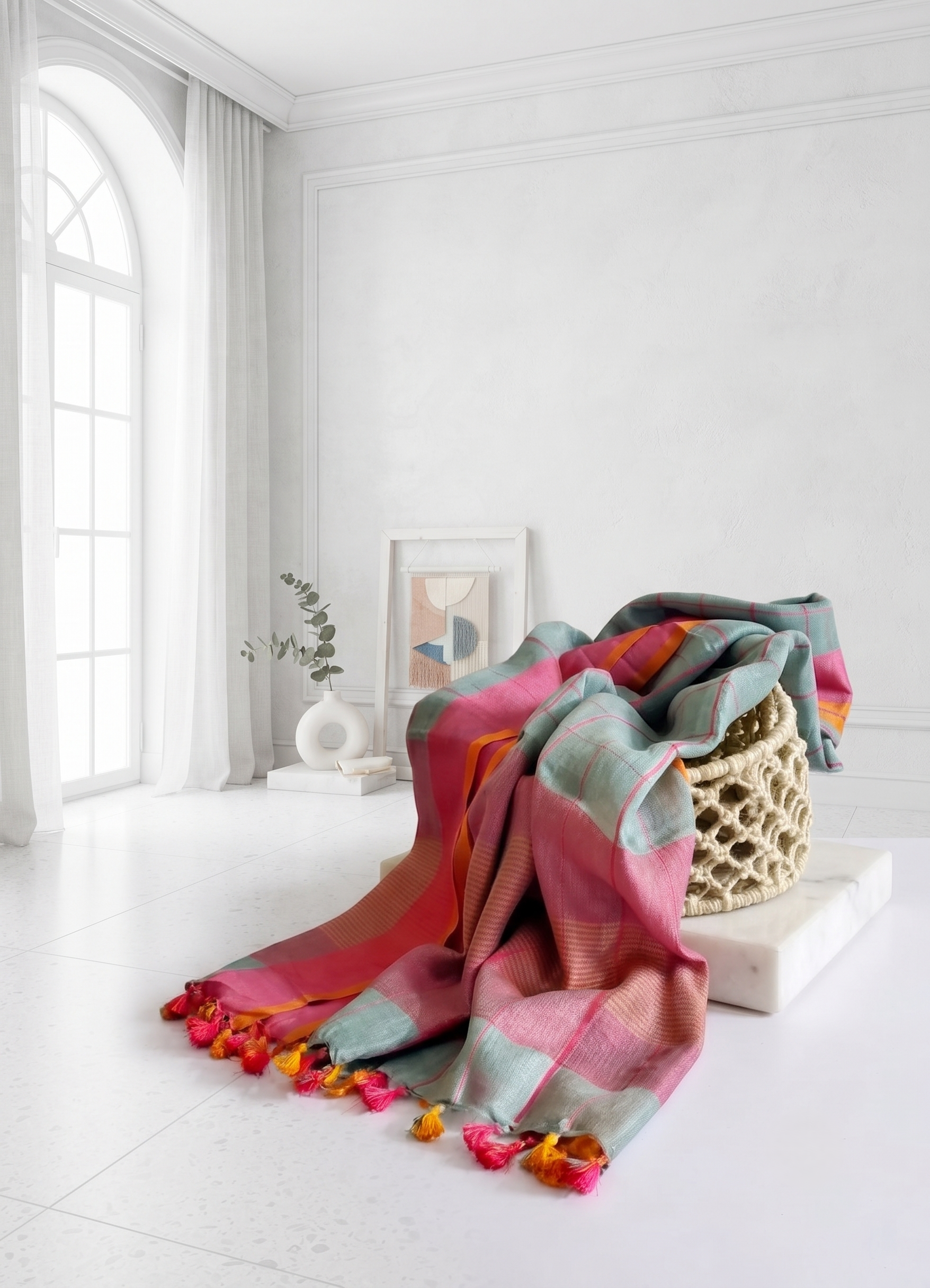 LINENLIT- Linen Duppatta, Duppatta