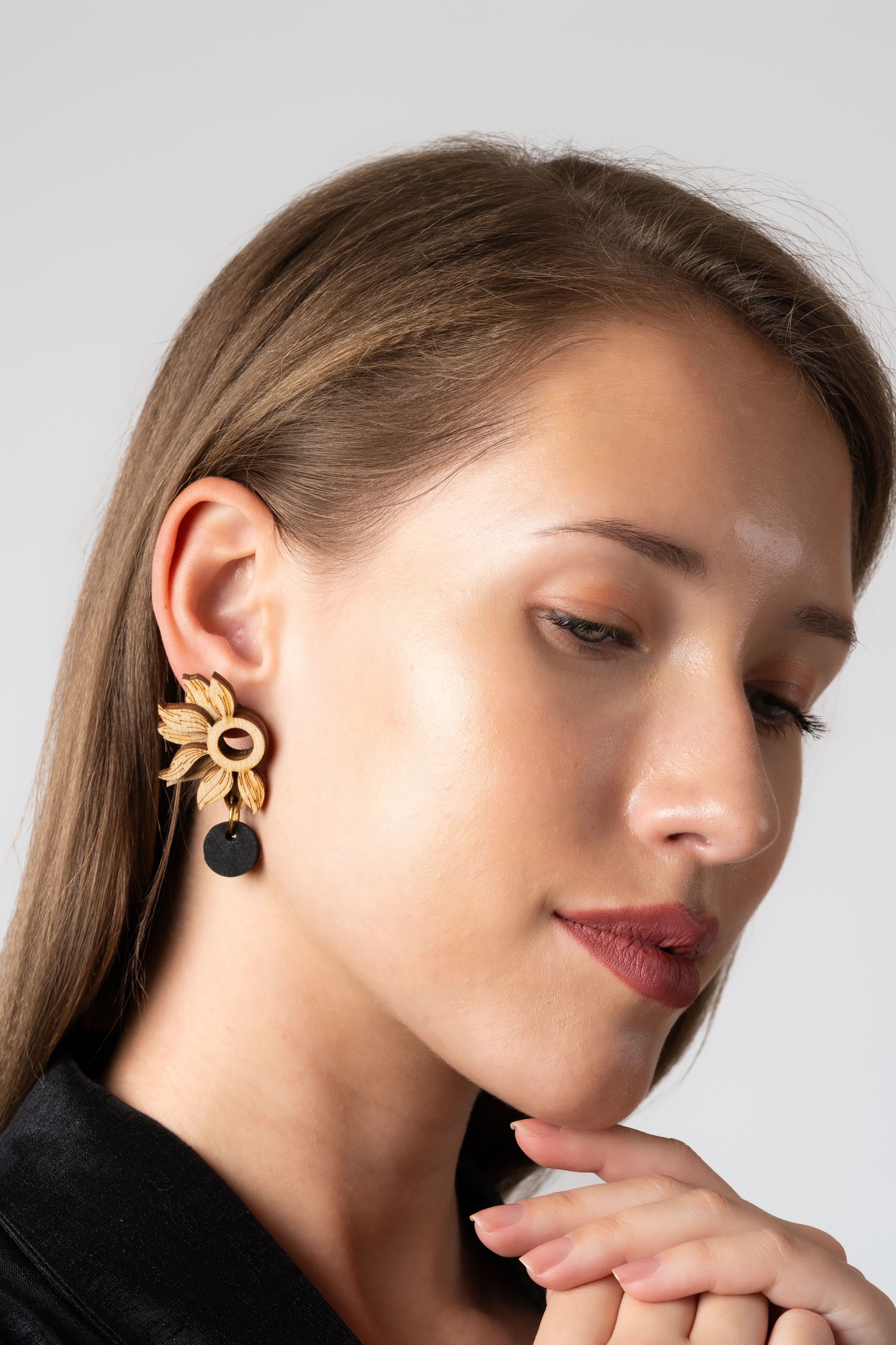 WOOD YOU WEAR ME? - Handcrafted Wooden Jewelry, Wooden Earring , Earrings