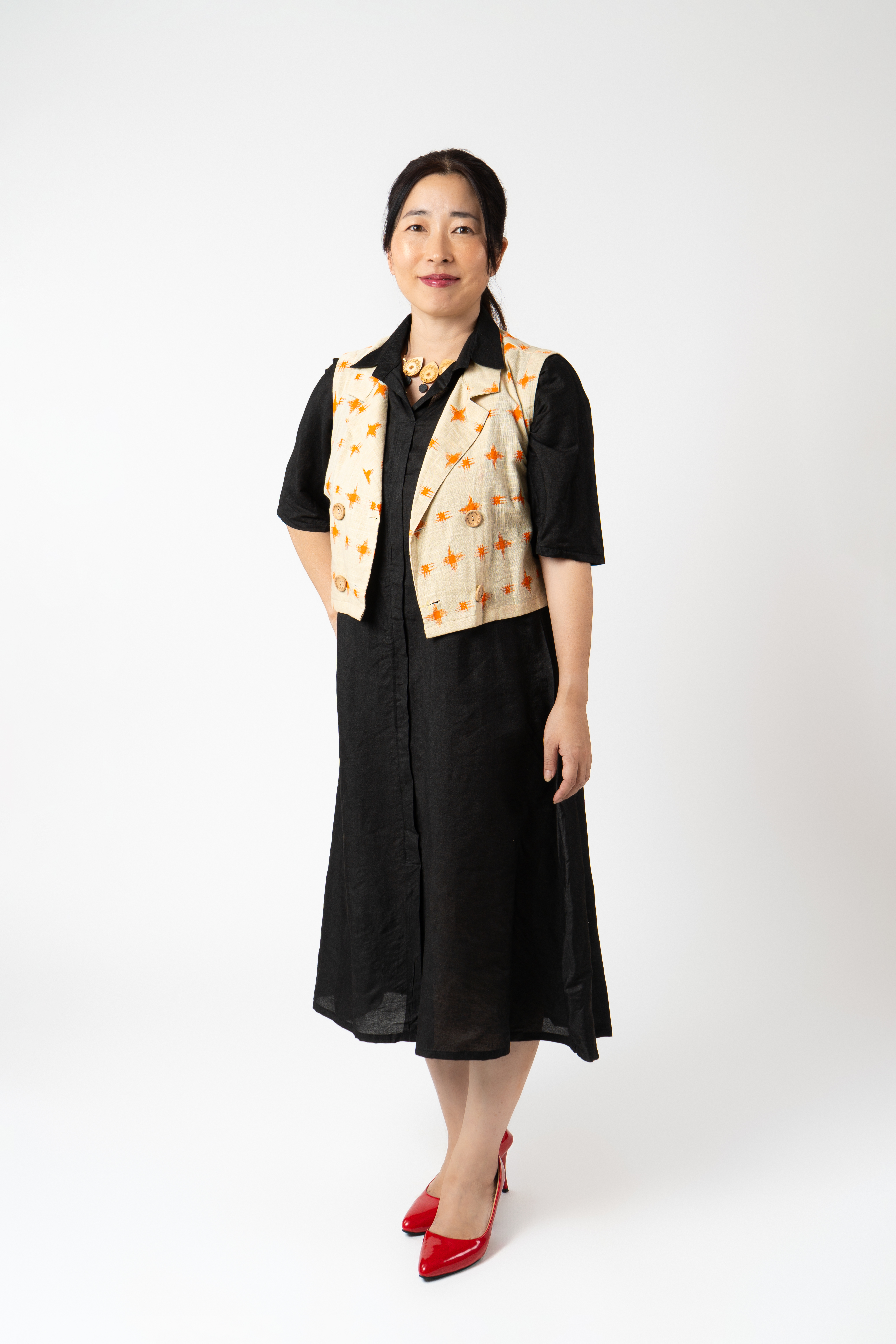 PROFIT & POISE- Women’s Customizable Double Breasted Vest