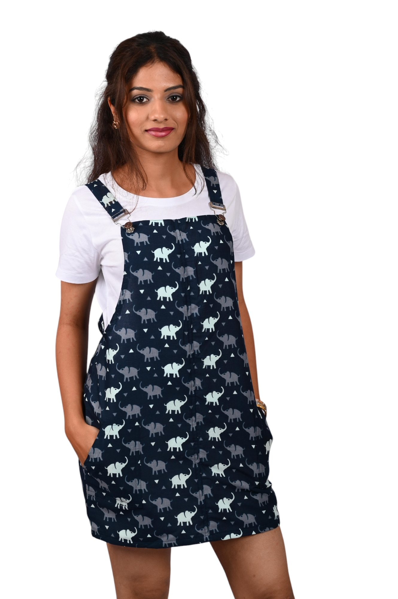 BUCKLE UP- Women’s Cotton Customizable Dungarees