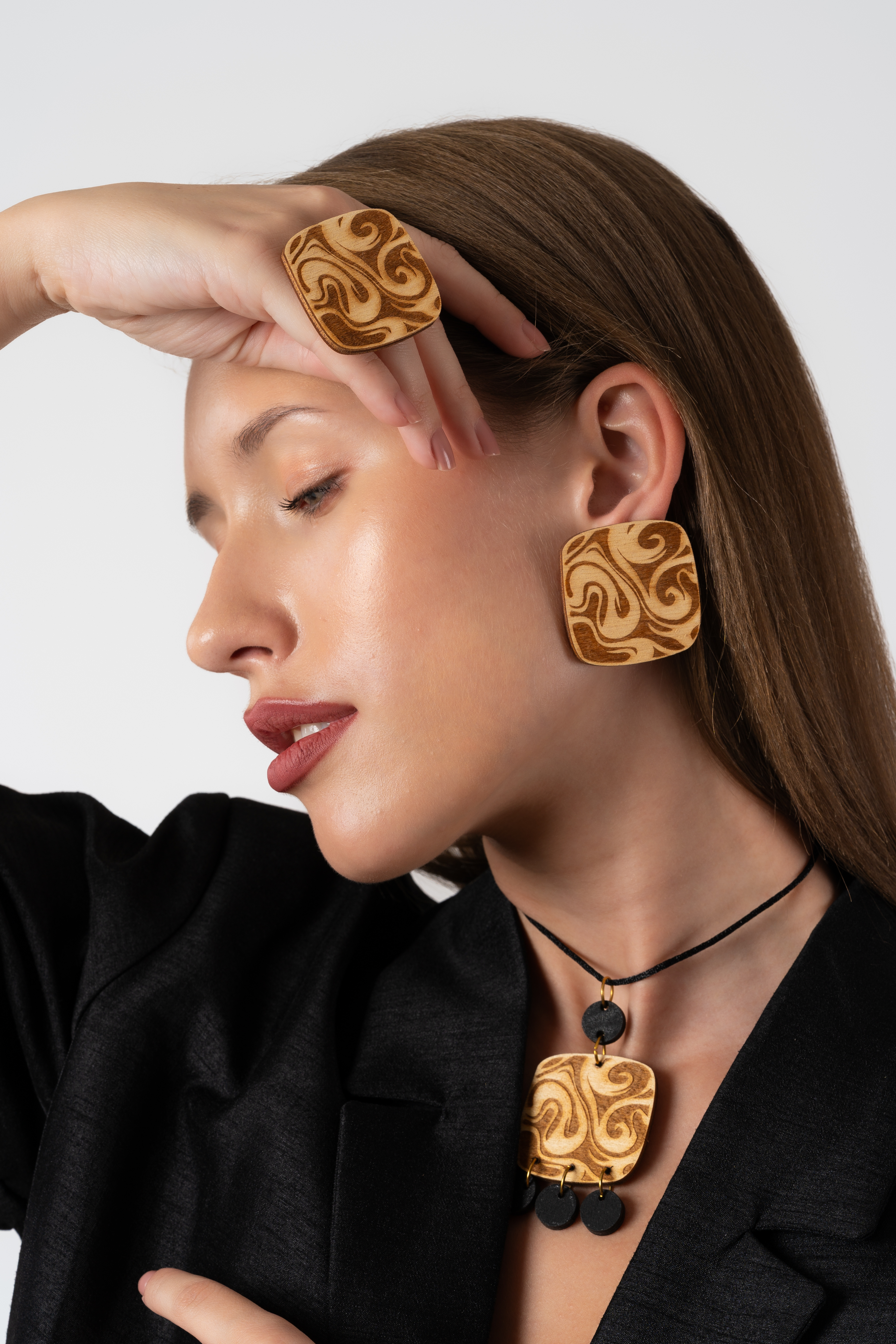 WOOD YOU WEAR ME? - Handcrafted Wooden Jewelry, Wooden Necklace, Fashion Necklace, One of a kind Necklace.