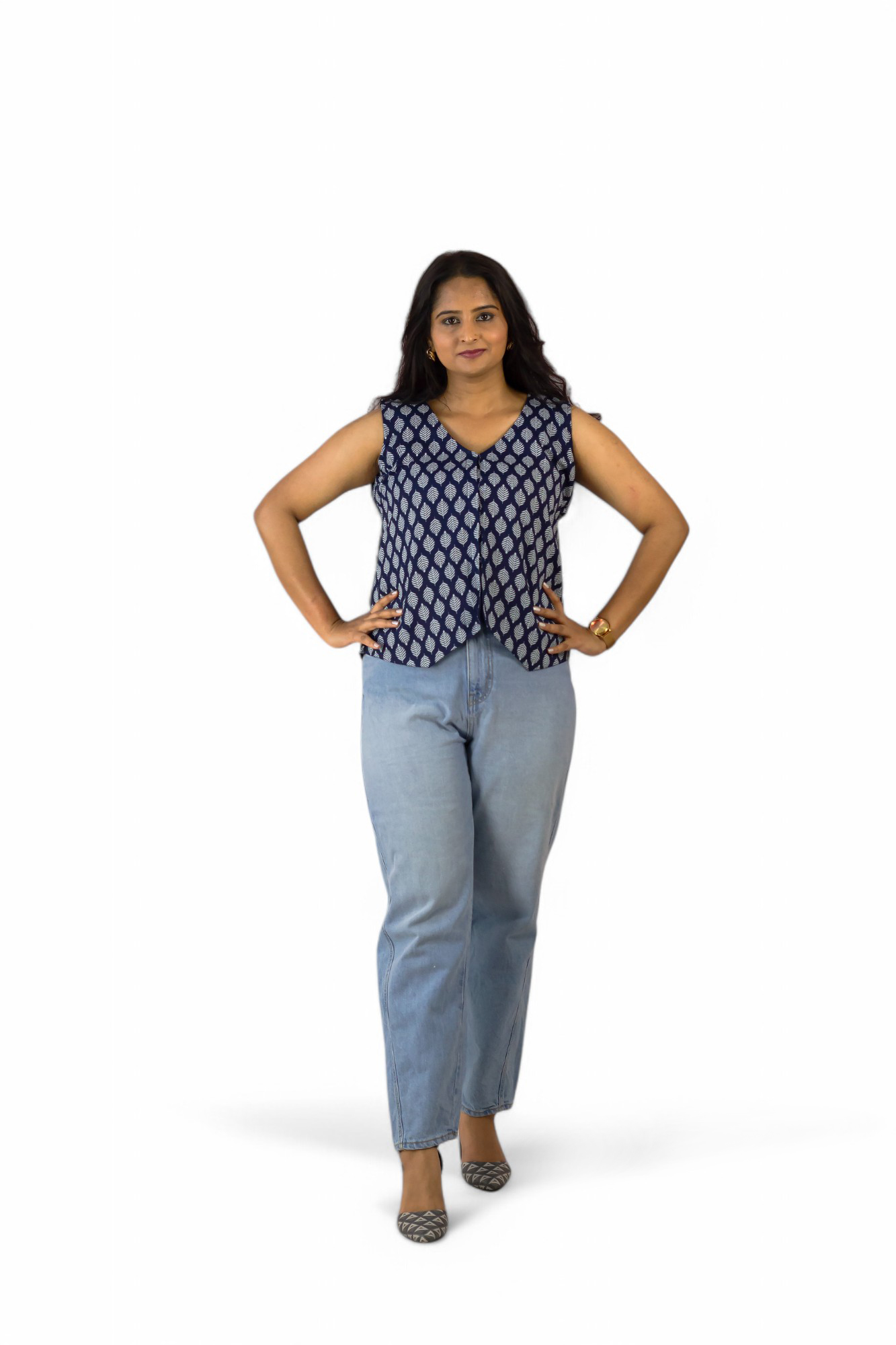 CORPORATE COUTURE- Women’s V- Neck Customizable Formal Casual Wear Vests