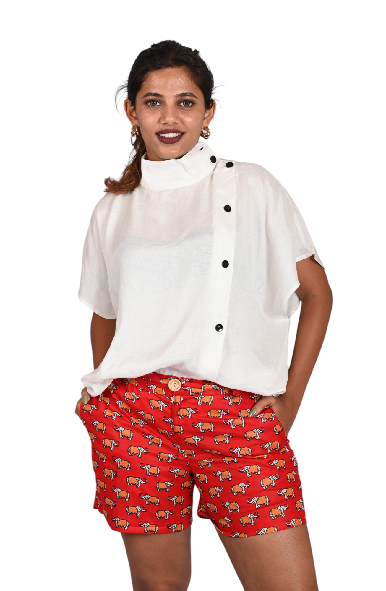 SHORT STUFF- Women's High Rise Shorts- Customizable