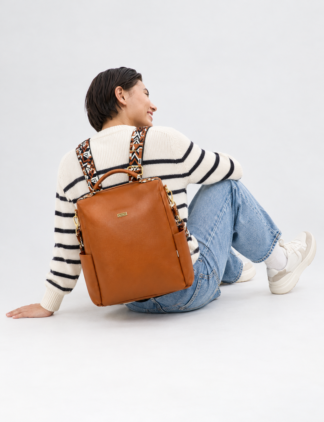 URBAN TREKKER- Womens Everyday Backpack, Messenger Bag, Laptop Bag, Casual Vacation Bag