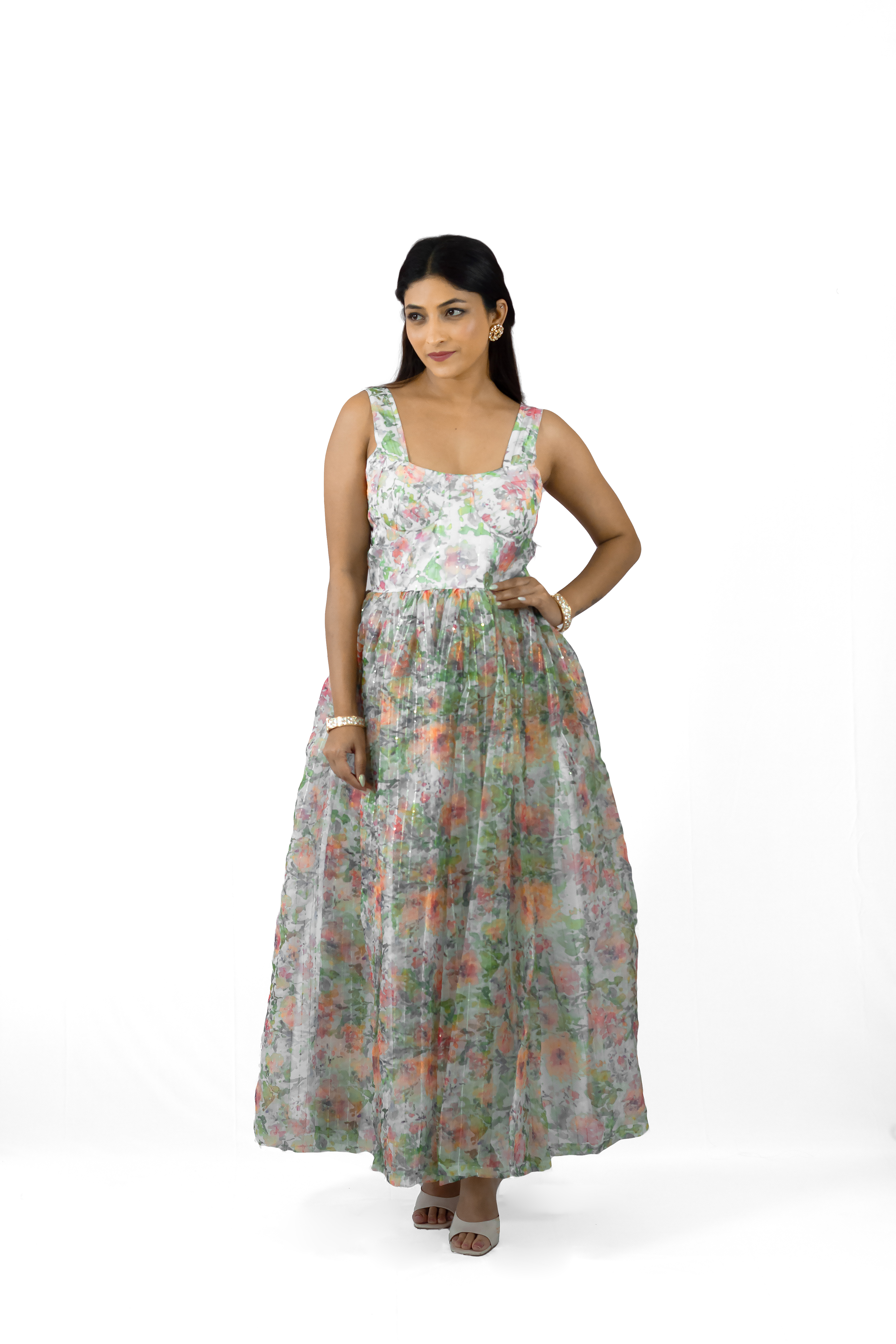 ELVEN FIRE- Women's Party Festive Customizable Long Gown