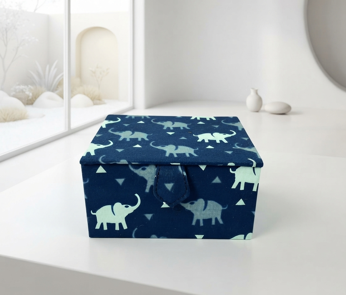 TIDY TRIBE- Handcrafted Fabric Storage boxes, Gift Box, Organizers, Fabric Boxes , Bulk Gifting, Trinkets, Corporate Gifting, Small