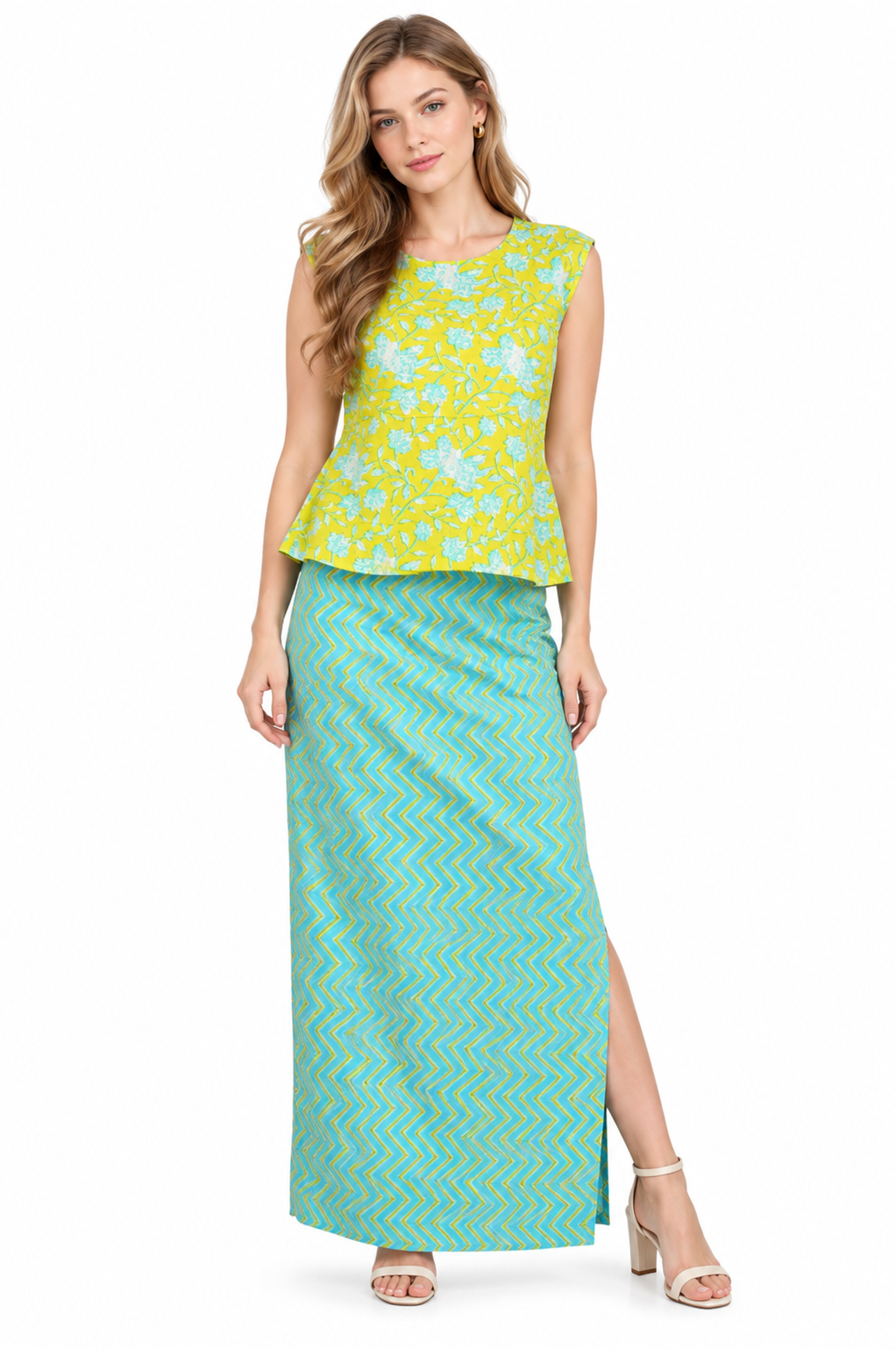 AROHA- Women’s Customizable Casual Summer Sleeveless Tunic Top