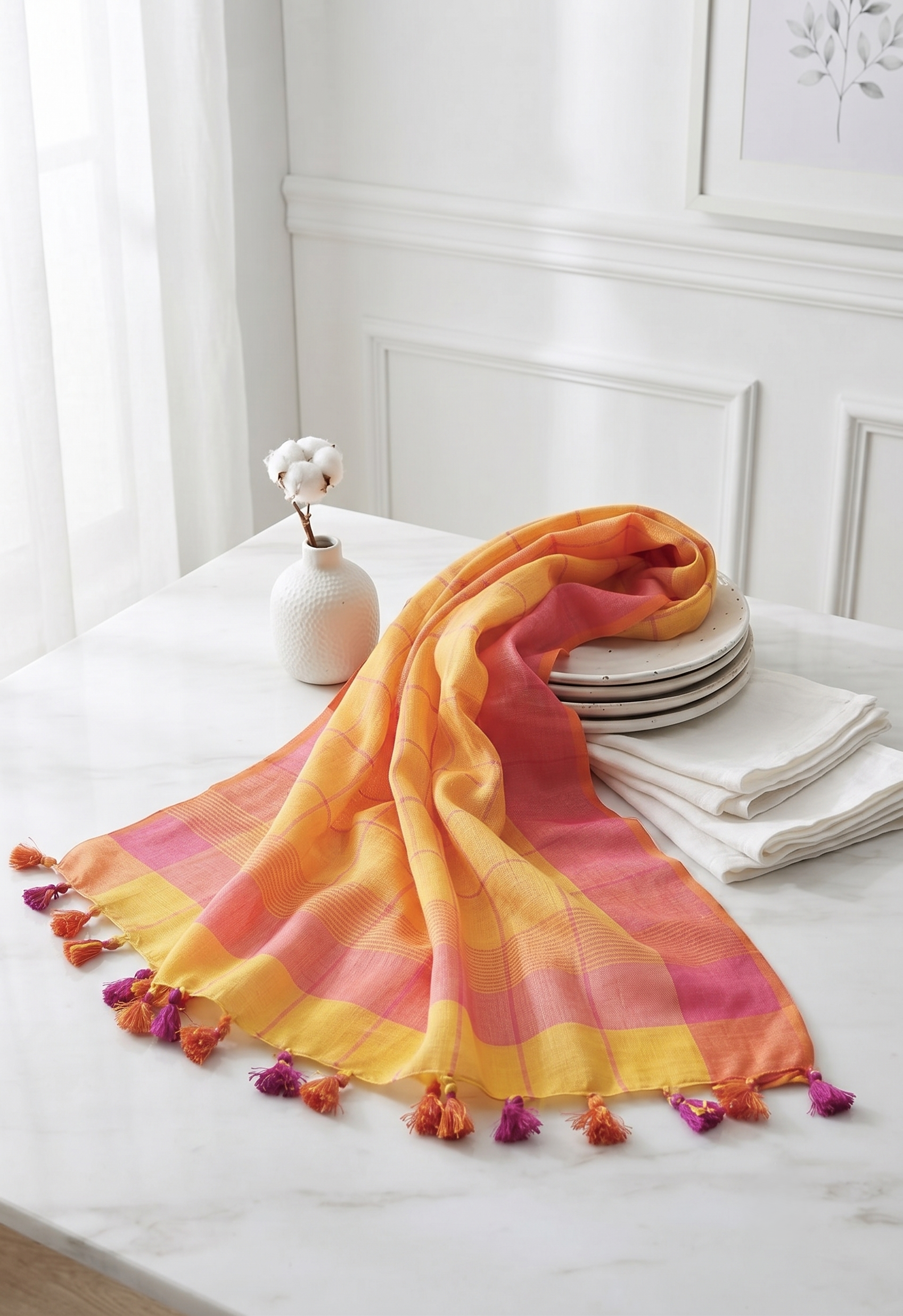LINENLIT- Linen Duppatta, Duppatta