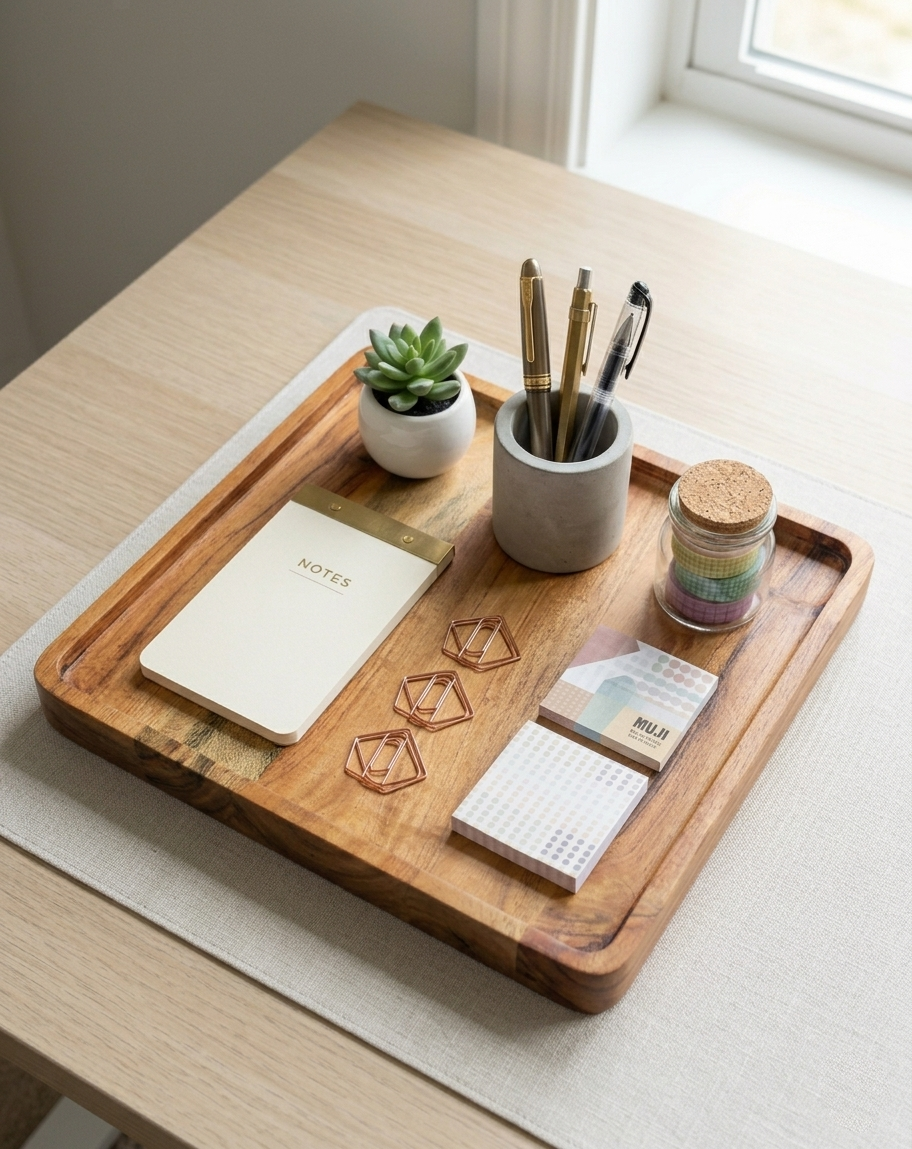 SUSTAINLAY PLATES- Square Wooden Customizable Plate -12 Inch